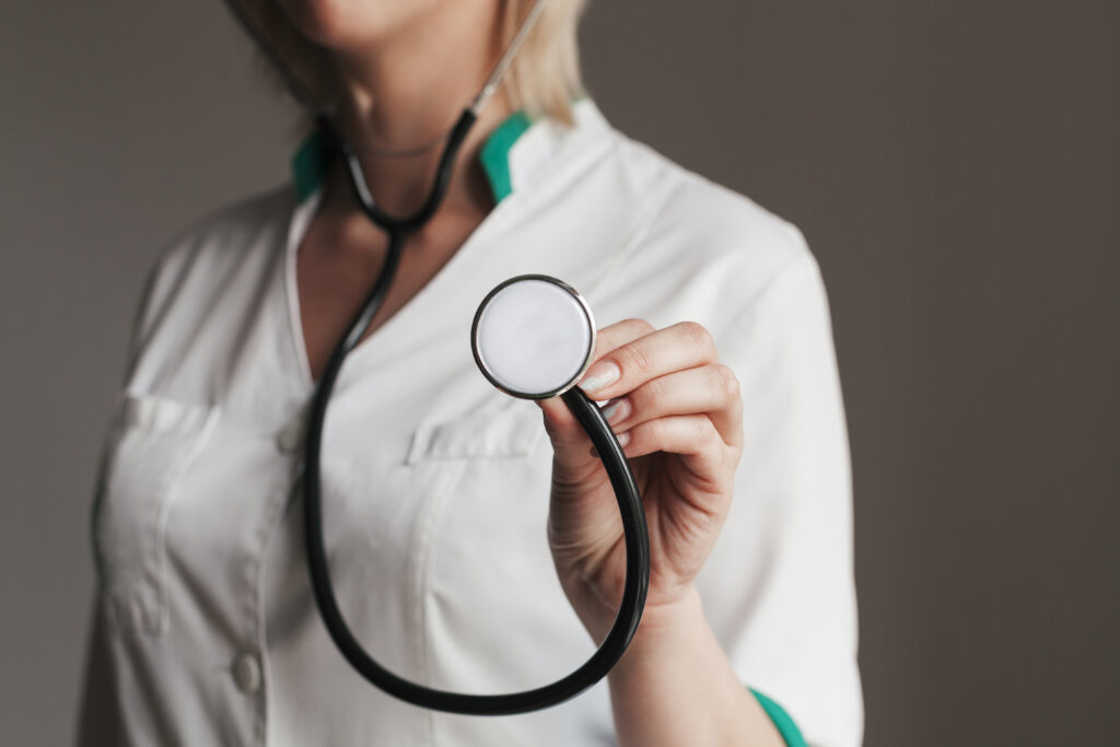 medical staff with stethoscope 1